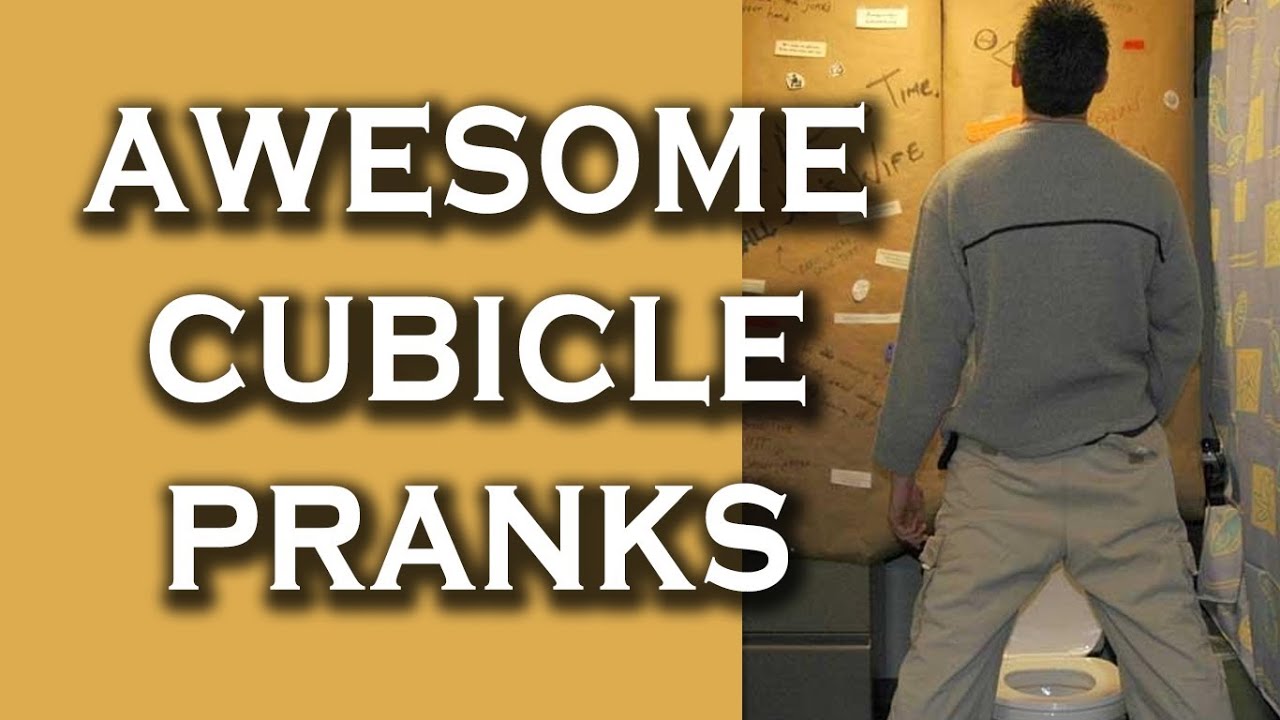 top 10 funny pranks in cubicles youtube