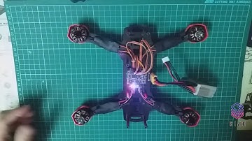 ZMR250 DIY Race Quadcopter : Setting Motor, ESC, PDB, Naze32 FC & Power Up! - Part 1