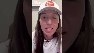 Jessica Pegula on possibly
