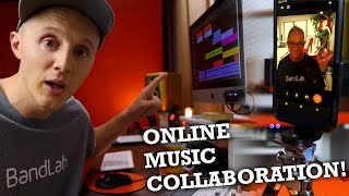 How to COLLABORATE with music online