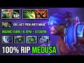 ZERO MANA FOR YOU 100% Counter Medusa | 1K XPM 913GPM Insane Farm Speed Anti Mage with Skadi DotA 2