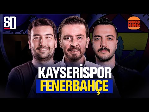 FRED VE MERT HAKAN DERBİDE YOK! Kayserispor 3-4 Fenerbahçe, Batshuayi, Zorbay Küçük, İsmail Kartal