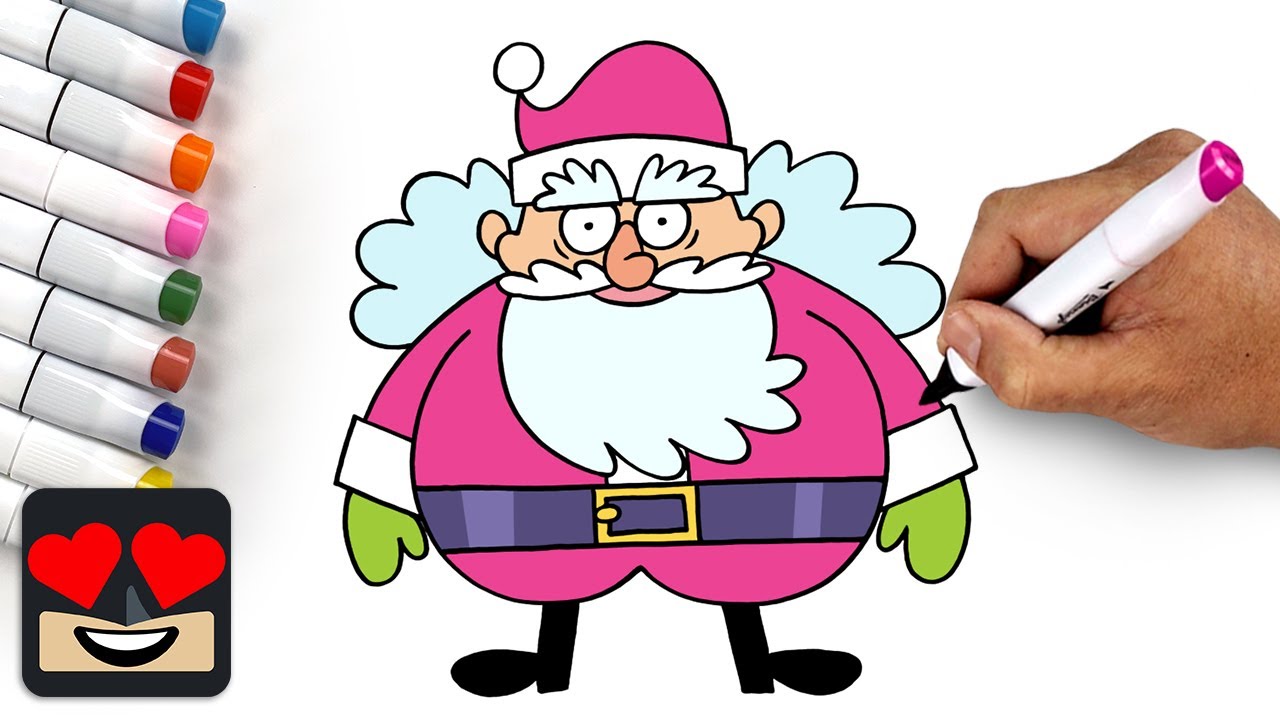 How To Draw Santa Claus | Teen Titans GO!