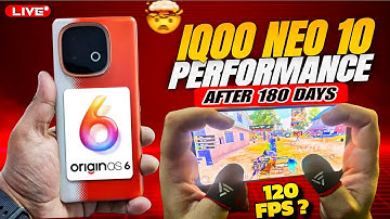 iQOO NEO 10 120 FPS PERFORMENCE TEST AFTER ORIGINOS 6🔥#bgmilive #120fps #iqooneo10 #shortsfeed