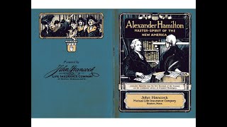 Alexander Hamilton Pamphlet From 1928 -Nostalgic History From The Past