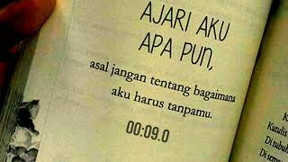 Story Wa 30 detik!! Terbaru || Aku tak mudah mencintai tak mudah bilang cinta || #22