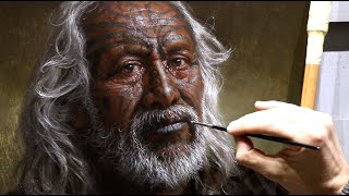 How I PAINT a REALISTIC PORTRAIT in OILS  My favourite portrait yet!