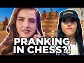 ALEXANDRA BOTEZ PRANKS HER SISTER IN CHESS!