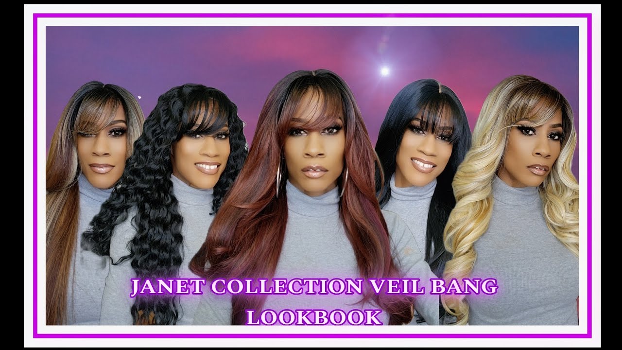 THESE ARE BEAUTIFUL! NEW! JANET COLLECTION VEIL BANG SERIES LOOKBOOK!!!! ‼️‼️❣️❣️