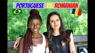 Brasileira e Romena falando português | Desafio da lingua romena e português brasileiro nordestino |