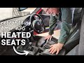 BMW E36 Heated Seat Retrofit with F21 Seats! OEM Switches & DIY Wiring Guide | 318ti Upgrade | 011