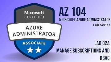 LAB 02 A Manage Subscriptions and RBAC