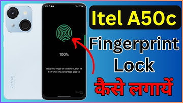 Itel A50c Me Fingerprint Kaise Lagaye | How To Set Fingerprint Lock in Itel A50c
