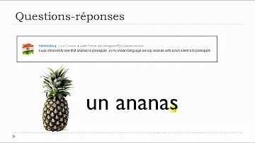 Come si dice ananas al plurale?