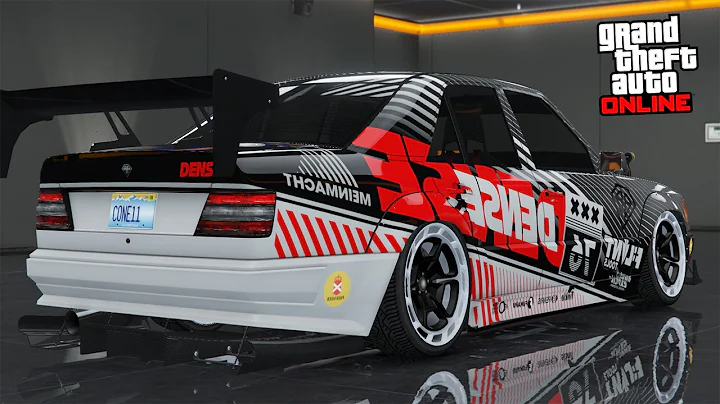 Benefactor Vorschlaghammer Drift (Mercedes-Benz W124) - GTA 5 Online DLC Vehicle Customization