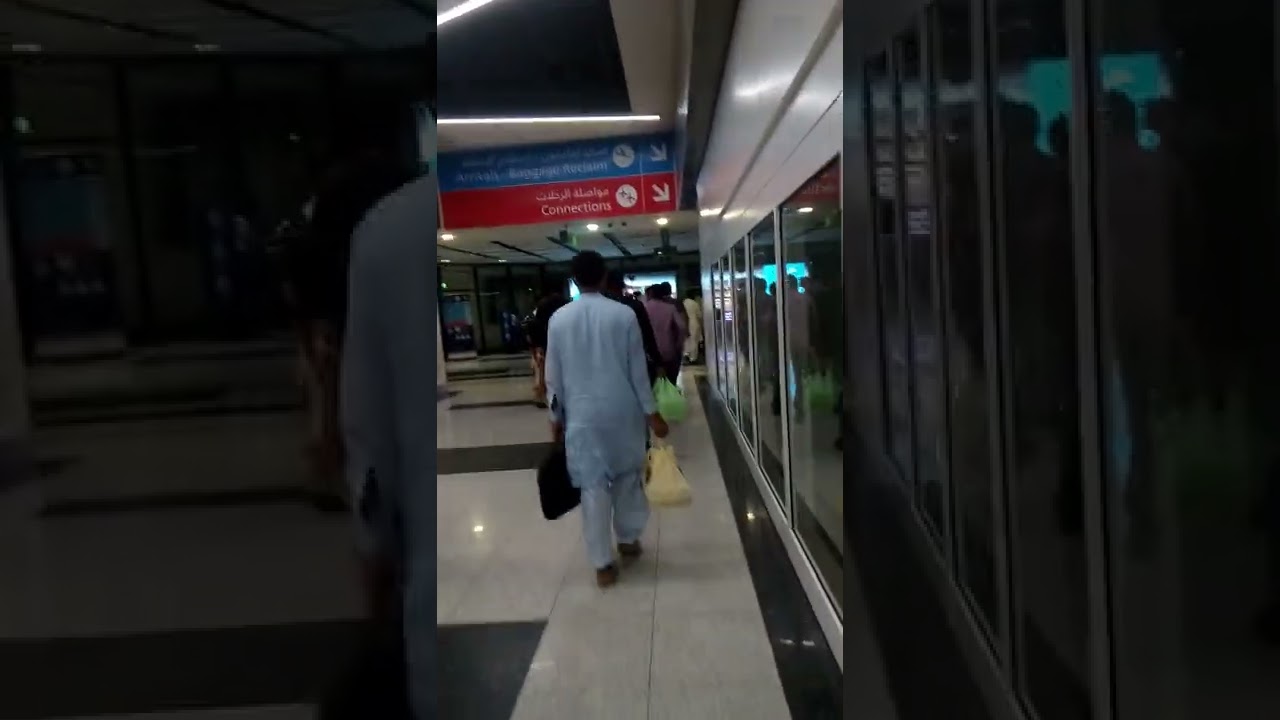Dubai airport terminal 1.Dubai