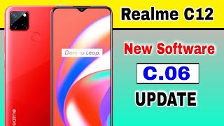 Realme C12 gets New Software C.06 Update #Shorts #Youtubeshorts