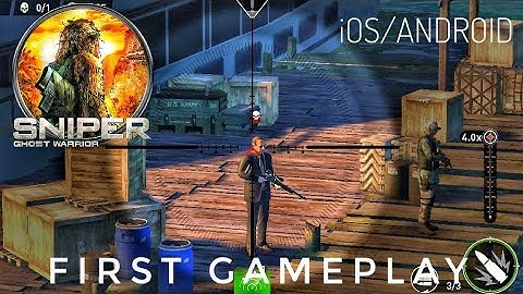 SNIPER GHOST WARRIOR GAMEPLAY - iOS / ANDROID WITH DOWNLOAD LINK