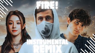 Alan Walker , JVKE, YUQI - Fire! (David SB Remix) [Instrumental]