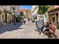 Walking in old town mdling city center lower austria  4kr  asmr  city sounds  2021