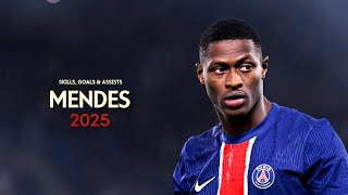Nuno Mendes 2025 - Elite Defender Amazing Skills, Goals Speed