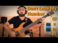 Don't Lose My Number - Phil Collins (Live) - BASS COVER | DEMO SETUP #4