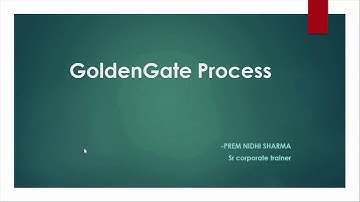GoldenGate Processes In Oracle