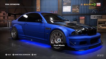 Need For Speed_ Payback - BMW M3 E46 - Customize _ Tuning Car (PC HD) [1080p60FPS]