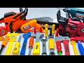11-Minute Unboxing: A collection of professional power tools, from drills to chainsaws | toy review