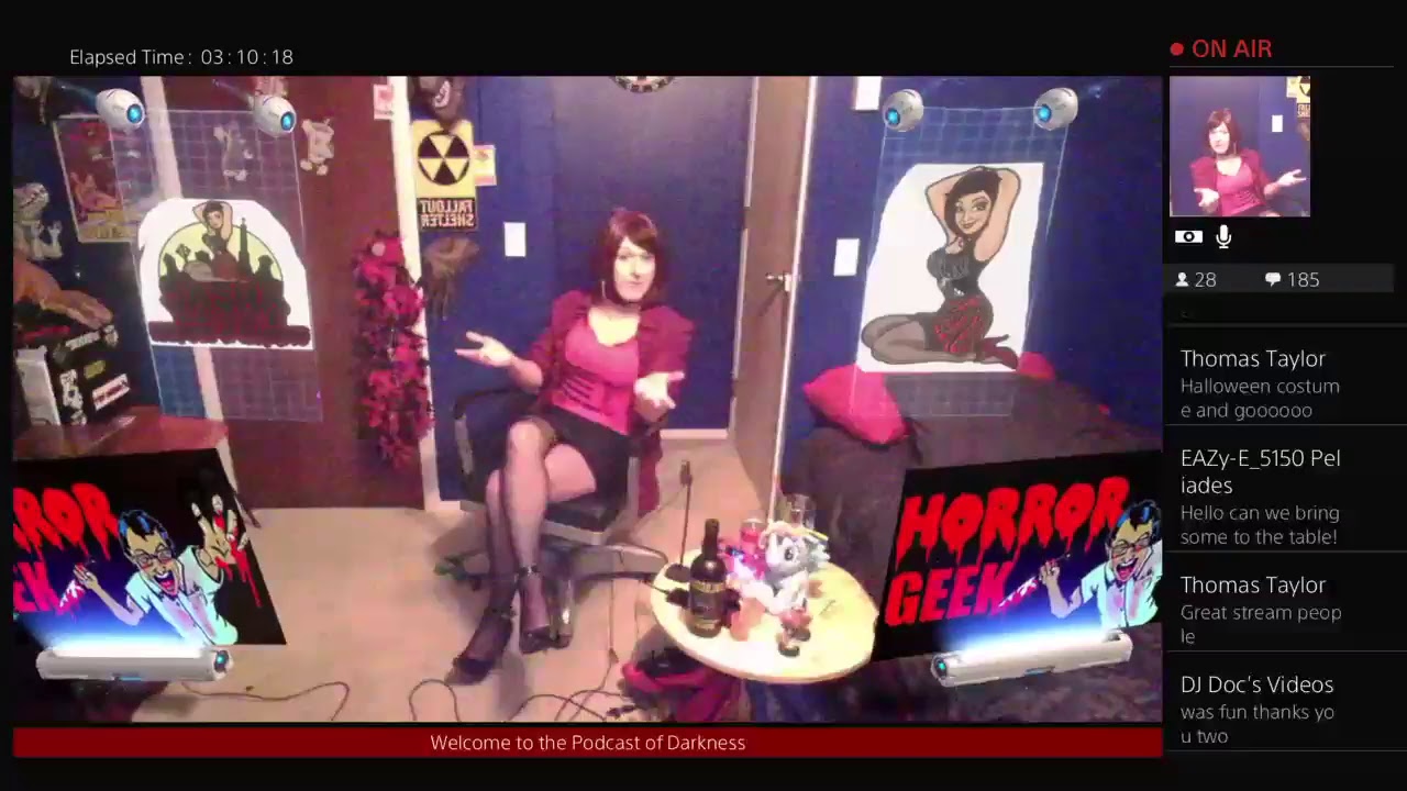 Sasha's Podcast of Darkness:  Horror in 4 Colors (w/ the Horror Geek)