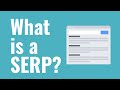 Ref:mKM--xpq8Xc What is a serp  search engine results pages (serps) explained for beginners