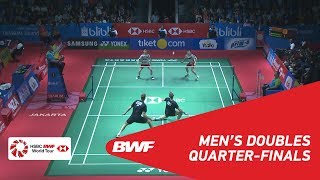 MD | GIDEON\/SUKAMULJO (INA) [1] vs CONRAD-PETERSEN\/KOLDING (DEN) [5] | BWF 2018