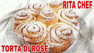 Rose cake🌹RITA CHEF | A scenographic, soft and fragrant Brioche!