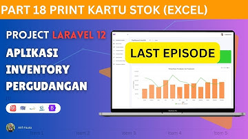 Laravel 12 Project : Membangun Aplikasi Inventory Lengkap untuk Pergudangan (Fullstack Tutorial)