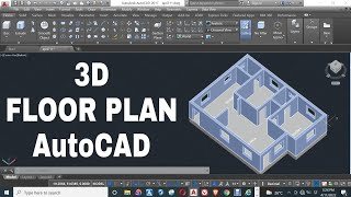 3D Floor Plan | AutoCAD