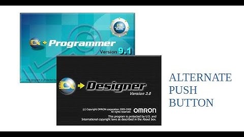 Tutorial Cx designer 2: Alternate push button [Bahasa Malaysia]