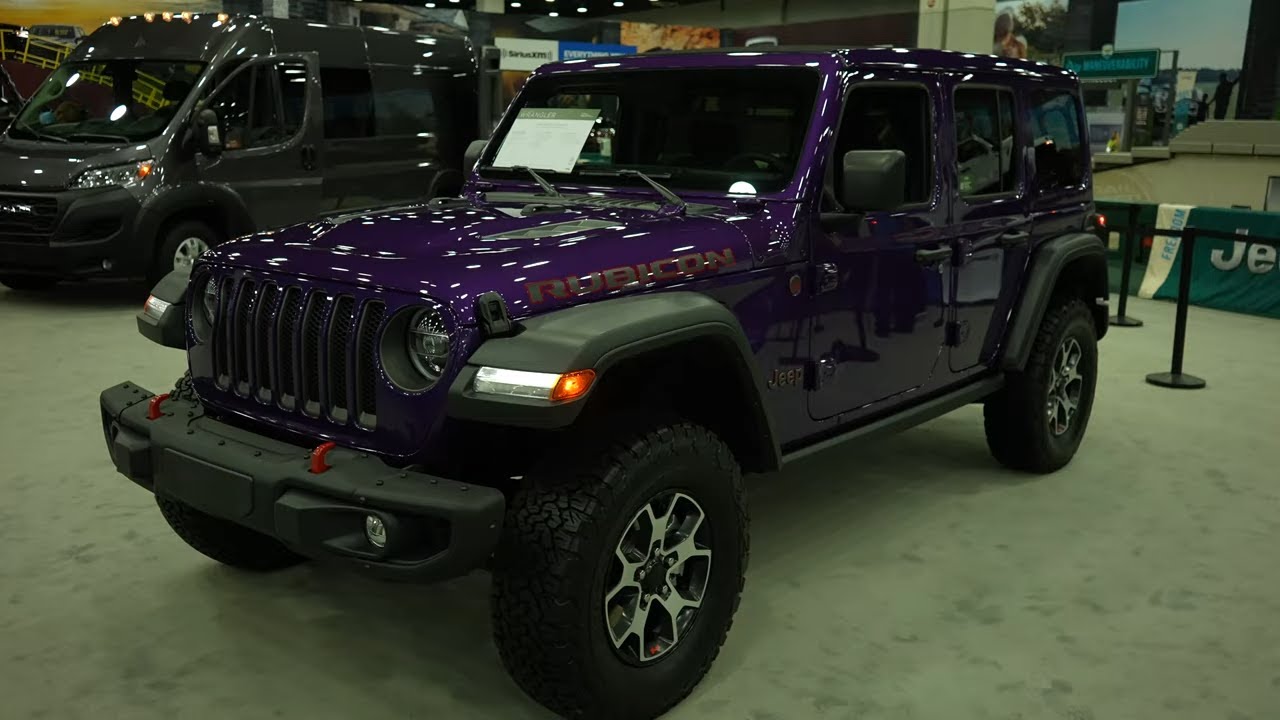 2023 Jeep Wrangler Rubicon Reign Purple Special Edition - YouTube