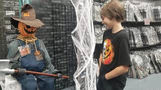Pumpkin head scarecrow 2021