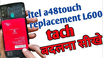 itel a48 touch replacement || Itel a48 Broken Glass replacement || itel a48 lcd glass change