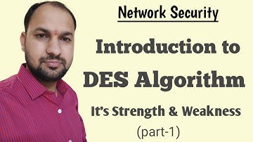 DES Algorithm introduction |It