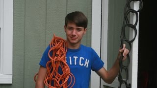 How to wrap your extension cord. No tangle!