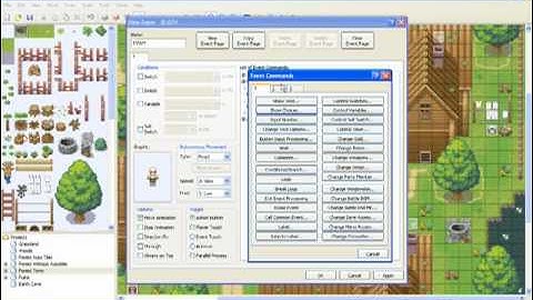 RPG Maker XP-Event Tutorial How to Make A Shopkeeper Event