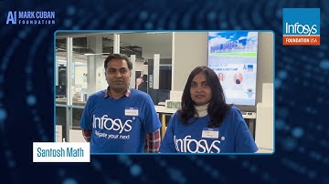 Infosys Foundation USA Volunteer Highlights - Mark Cuban AI Bootcamps
