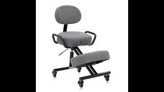 DR.LOMILOMI AKONI Ergonomic Kneeling Chair with Backrest Review - Pros & Cons - ergonomic kneeling