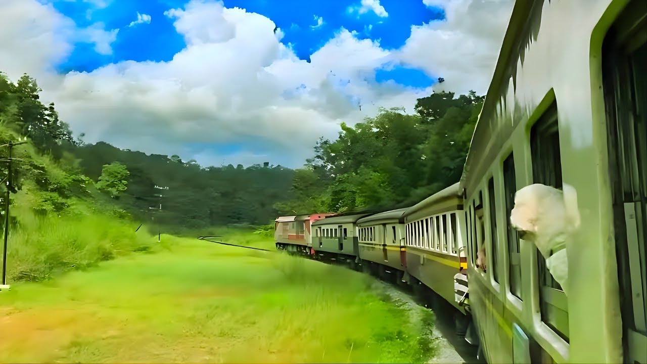 Еду на тайском ночном поезде 3-го класса 🇹🇭 | Бангкок → Чиангмай