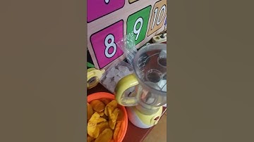 membuat jus mangga #anakpaud #guruhebat