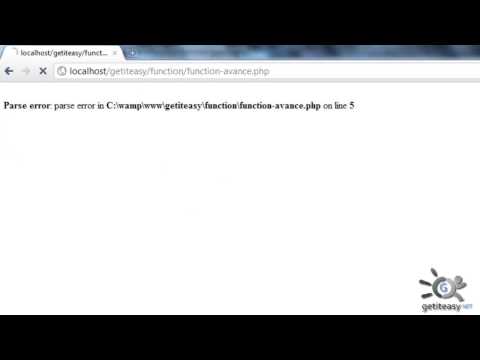 Tuto PHP : 30- Utilisation Des Fonctions Externe Require