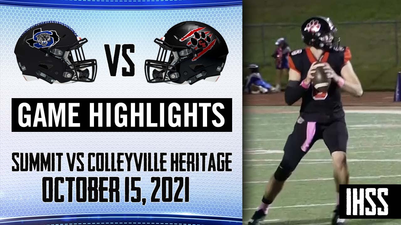 Mansfield Summit at Colleyville Heritage - 2021 Week 8 Football Highlights