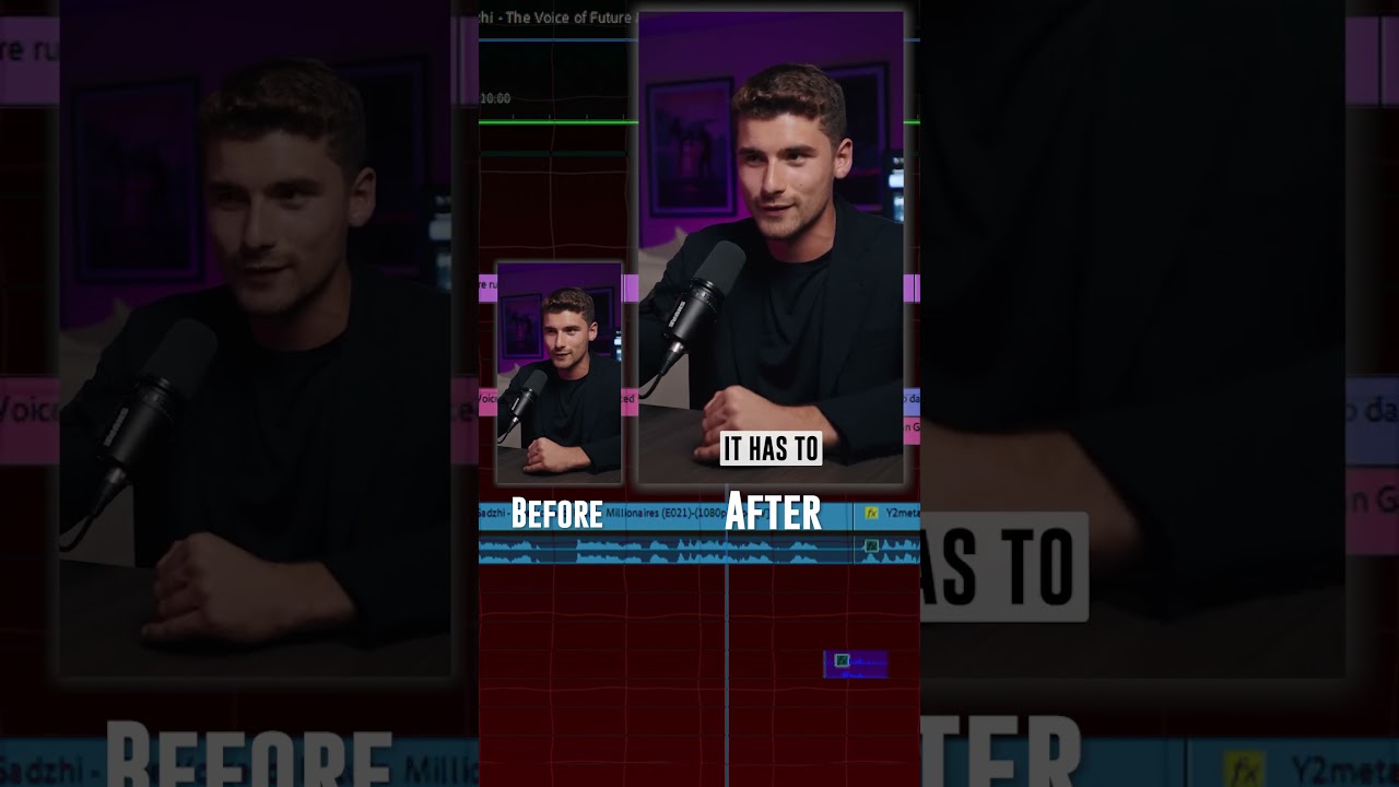 Before & After of Final Iman Gadzhi The Voice of Future Millionaires
