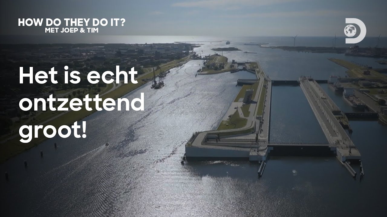 De grootste zeesluis ter wereld in IJmuiden! - How Do They Do It